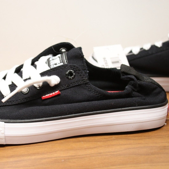 Levi's Ladies Stan G Denim Canvas Sneakers - Picture 3 of 8